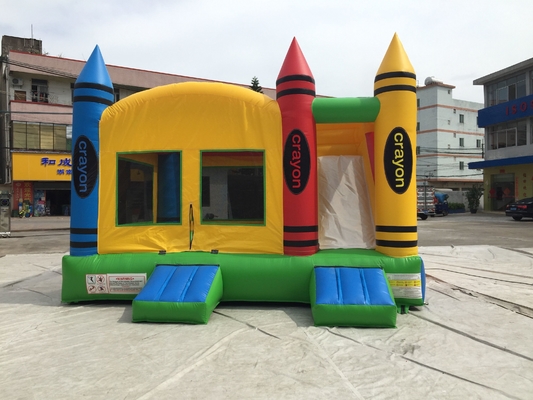 Indoor Outdoor Party Inflatable Castle Combo ze zjeżdżalnią dla dzieci Jumping Bouncer