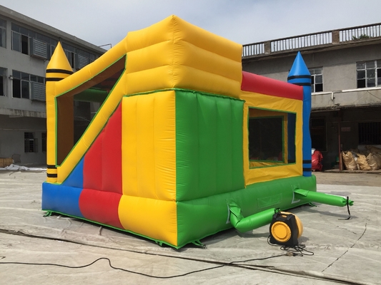 Indoor Outdoor Party Inflatable Castle Combo ze zjeżdżalnią dla dzieci Jumping Bouncer