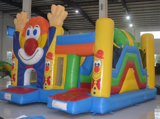 Nadmuchiwany dmuchany zamek dla dzieci Clown Jumping Combo Park Water Proof