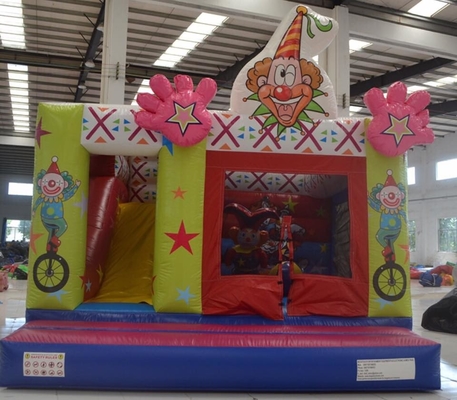Nadmuchiwany dmuchany zamek dla dzieci Clown Jumping Combo Park Water Proof