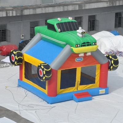 Komercyjny nadmuchiwany domek dla bramkarza Projekt samochodu Wynajem zamku do skakania