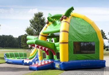 Crocodile Jumping Castle Napełnij kombi Outdoor z CE / UL Blower