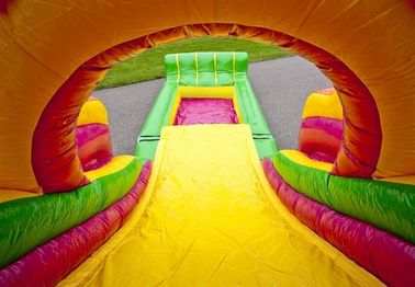 Popularny Pricess Inflatable Combo PVC Duarable Bounce House ze zjeżdżalnią