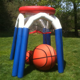 Zabawa Koszykówka Strzelanie Hoop Inflatable Interactive Games Wodoodporny PVC