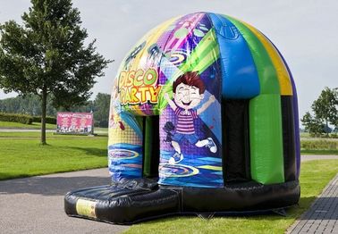 Disco Kids Music Bouncer, 11.5FT PVC Materiał Bouncy House For Party