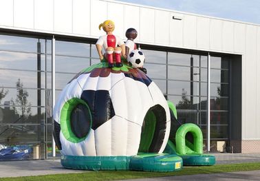 Zabawa Soccer Backyard Nadmuchiwane Jumper Bouncer Air Bouncer Inflatable Trampoline