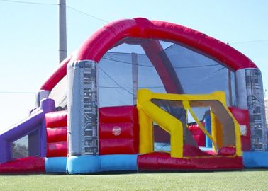 Defender Dome Nadmuchiwane Gry sportowe Blow Up Bounce House For Dodgeball