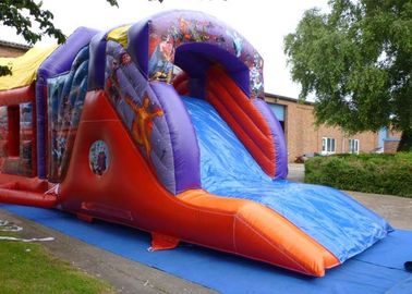 2 Część Assault Course Hero Inflatable Bouncy Obstacle Course Games Summer