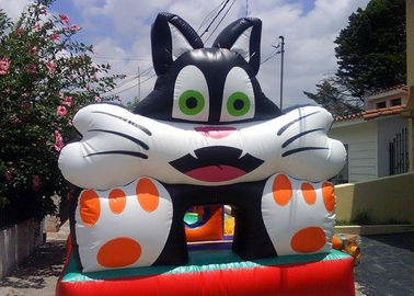 Popularne dmuchane pontony Moonwalk Big 3D Design Cat