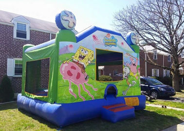 Niesamowite Backyard Spongebob bounce dom, Big Party Jumpers Bounce House Party