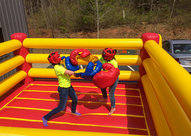 Ekscytujące dmuchane sportowe gry Kids Inflatable Bouncy Boxing Ring