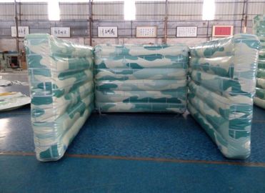 PVC Materiał Iinflatable Tank Bunkers Paintball, nadmuchiwane gry sportowe Paintball Bunkers