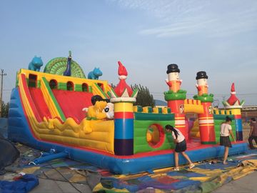 PVC Materiał Dzieci Dmuchane Place zabaw Slide Castle Type Bouncy Castle Games