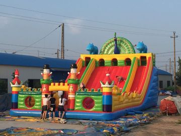 PVC Materiał Dzieci Dmuchane Place zabaw Slide Castle Type Bouncy Castle Games