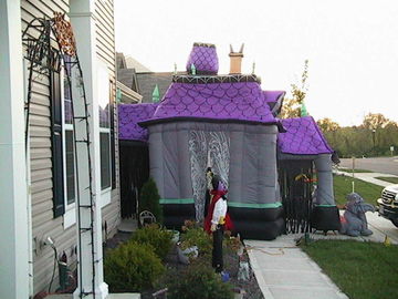 Halloween Nadmuchiwane nawiedzony dom Halloween Party Decoration Reklamy pontonów