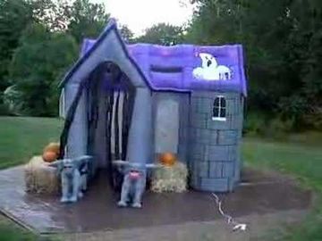 Halloween Nadmuchiwane nawiedzony dom Halloween Party Decoration Reklamy pontonów