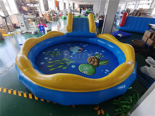 Nadmuchiwany basen dla dzieci Pvc ze zjeżdżalnią Basen do sportów wodnych dla dzieci