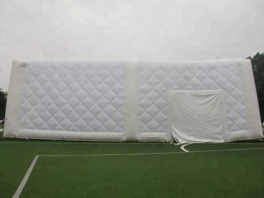0,55 mm nadmuchiwany namiot z PVC na duże imprezy w kolorze białym