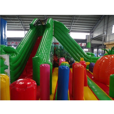 0,55 mm PVC nadmuchiwany tor przeszkód Jumper Bounce House Park rozrywki