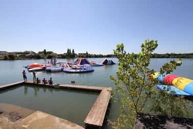 Resort Adventure Nadmuchiwany park wodny Tremplins Water Jump - Lac - Arroques