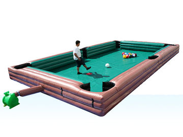 Handlowe klasy nadmuchiwane gry sportowe Human Billiard Snooker Ball Field
