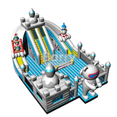 Fantastyczne tematyczne bramkarze dmuchany zamek nadmuchiwany plac zabaw dla dzieci