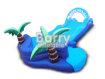 Jungle Lawn Dmuchane zjeżdżalnie wodne Kokosowe drzewo Inflatable  For Kids