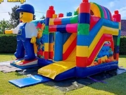 Park rozrywki Bounce House Gry Block Party Pucharowe Combo