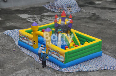 Inflatable Fun City Castle Tematyczne Park Rozrywki Nadmuchiwane Plac Zabaw