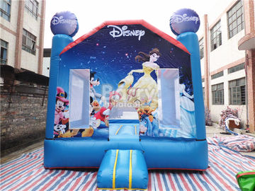 Kids Outdoor Nadmuchiwane Bouncer Disney Princess Moonwalks na wydarzenie / Festival