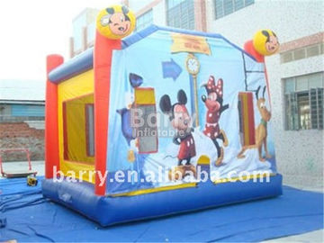 Kids Party Nadmuchiwany bramkarz Myszka Mickey Indoor Bounce House With Blower
