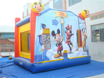 Kids Party Nadmuchiwany bramkarz Myszka Mickey Indoor Bounce House With Blower