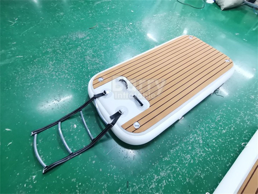 Wyroby z tkaniny typu Drop Stitch Inflatable Floating Dock do połowów z pompą i akcesoriami