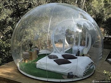 Reklama promocyjna Camping Bubble Nadmuchiwany namiot Łatwy do założenia