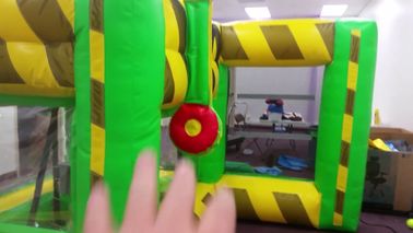 Kryty Odkryty dmuchany interaktywny gry / nadmuchiwane Dunk Tank System dla dzieci