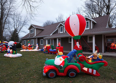 Dostosowane nadmuchiwane świąteczne dekoracje na podwórku dla zabawy