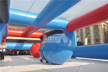 Custom Made Big Event Insane 5k Dmuchany tor przeszkód Big Balls dla dorosłych i dzieci