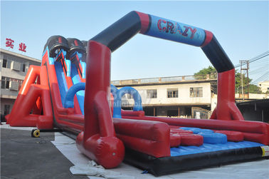 Crazy Fun Inflatable 5k Run Finish Line, Giant Dmuchana Tor Przeszkód dla Dorosłych