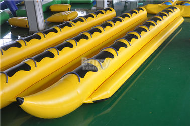 Heavy Duty Commercial 8 Person lub Customzied PVC Nadmuchiwane rurki Banana Boat Tube