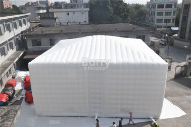 Biały namiot nadmuchiwany 15x15M, zrobiony na zamówienie, nadmuchiwany namiot na imprezę