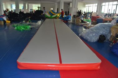 Outdoor Inflatable Air Track Mata gimnastyczna / nadmuchiwana mata odbijająca Spersonalizowane