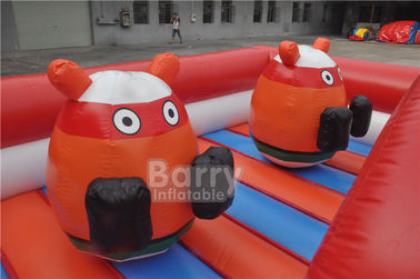 Niestandardowe nadmuchiwane maluch plac zabaw, specjalne nadmuchiwane zabawy Miasto Boks tematu byka