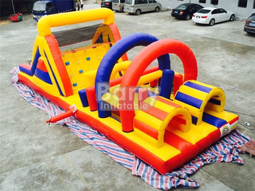 Interactive Challenge Kids Adult Inflatable Obstacle Course Bounce House Rentals