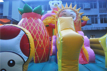 Giant Inflatable Toddler Playground Cheer Amusement Animal Theme Certyfikat CE