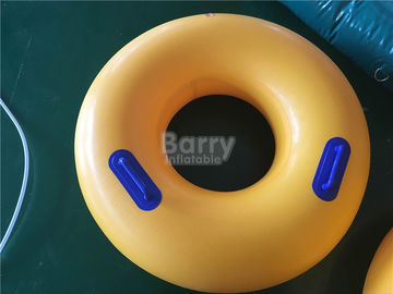 Mini nadmuchiwane zabawki wodne dla dorosłych, pomarańczowy nadmuchiwany pierścień pływacki