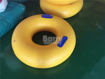 Mini nadmuchiwane zabawki wodne dla dorosłych, pomarańczowy nadmuchiwany pierścień pływacki