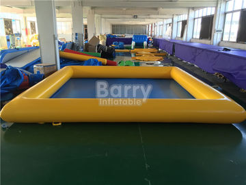 Big Air - ciasny przenośny basen z wodą dla dzieci / dorosłych w kolorze żółtym
