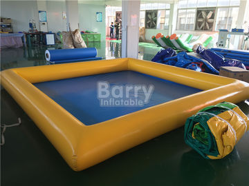 Big Air - ciasny przenośny basen z wodą dla dzieci / dorosłych w kolorze żółtym