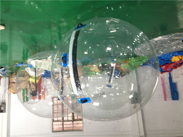 PVC / TPU Outdoor Nadmuchiwane zabawki Białe 2m Spacer po kulach wodnych, dzieci Nadmuchiwana piłka do chodzenia po wodzie