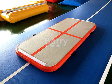 PCV Wykonane małe pomarańczowe Air Track Mata gimnastyczna dla dzieci siłowni lub szkolenia